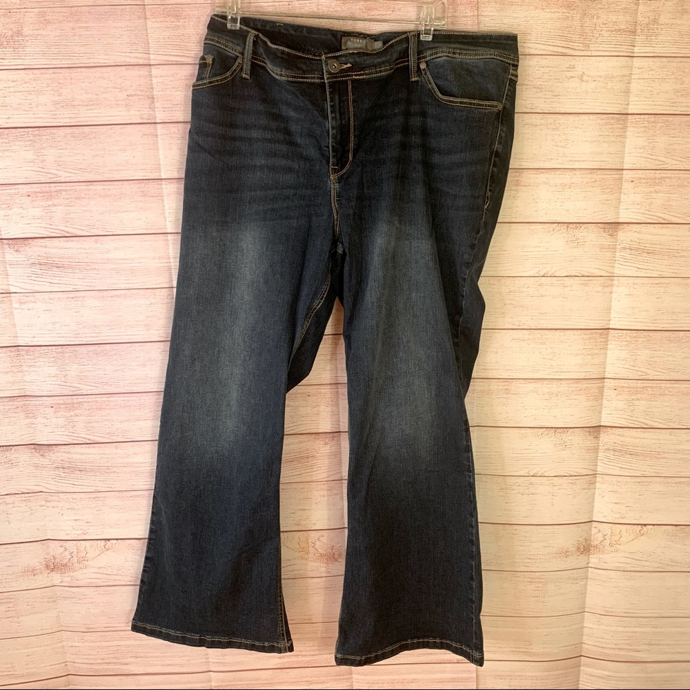 Torrid NEW Lux Slim Boot Jeans‎ Size 24S